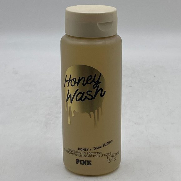 PINK Honey Wash Honey & Shea Butter Nourishing Gel Body Wash 16fl oz - Picture 3 of 5